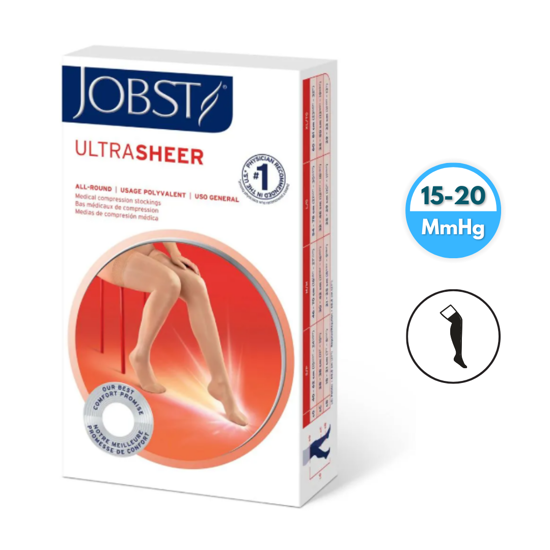 Jobst Ultrasheer |15-20 mmHg | Muslo | Media de Compresión