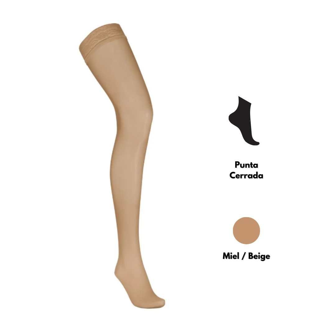 Jobst Ultrasheer | 20-30 mmHg |  Media de Compresión |  Muslo