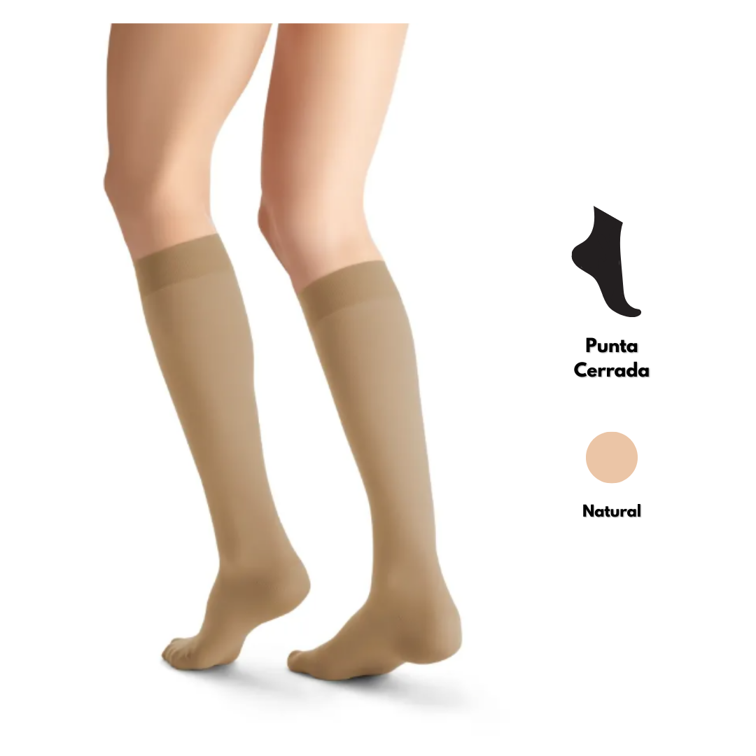 Jobst Opaque | 20-30 mmHg | Rodilla | Calcetín | Medias de Compresión