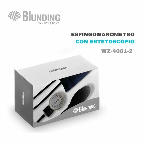 Esfingomanometro con Estetoscopio | Toma presión con Estetoscopio | Blunding