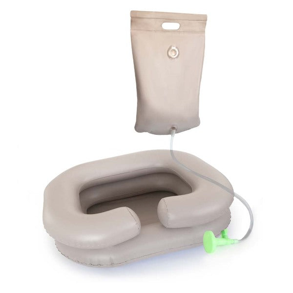 Lava Pelo Portátil | Inflable | Con ducha | Blunding