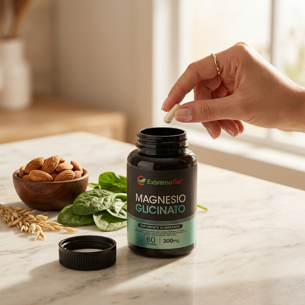 Magnesio Glicinato | 60 Capsulas | Extremo Sur