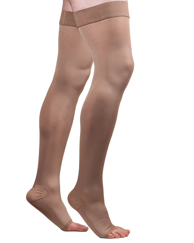 Media Varimed | 30-40 mmHg | Muslo | Medias de Compresión | Punta Abierta | Con Calzador