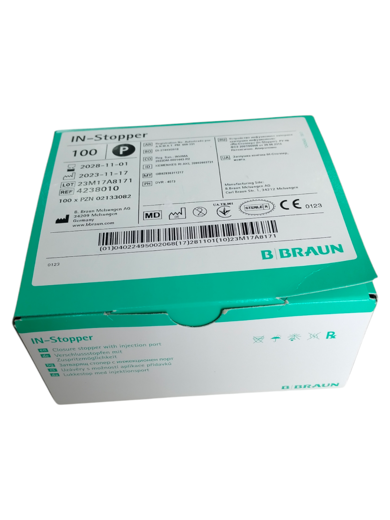 Tapón Heparinizado Para Catéter B|Braun