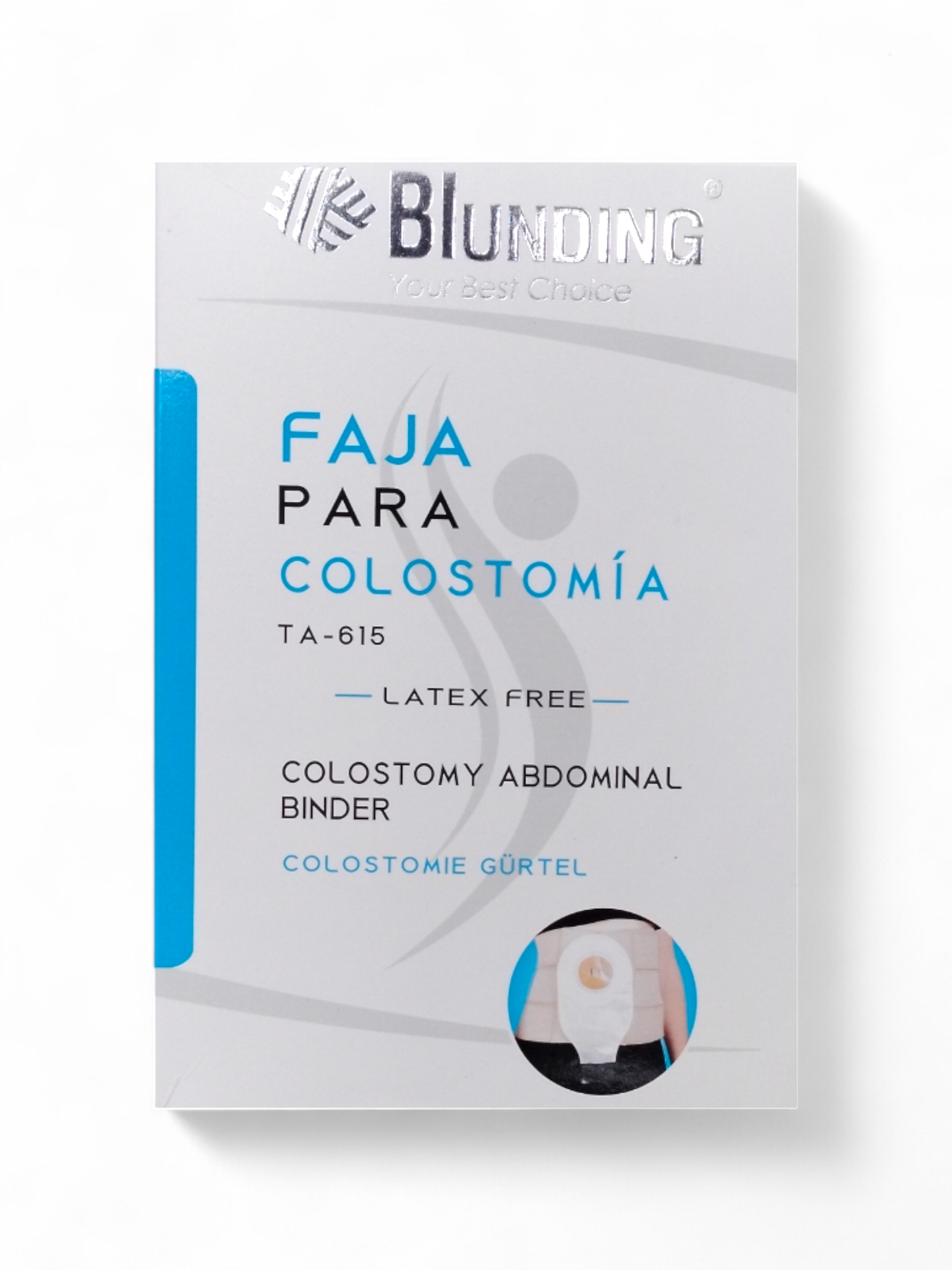 Faja Colostomía | 4 Bandas | Blunding