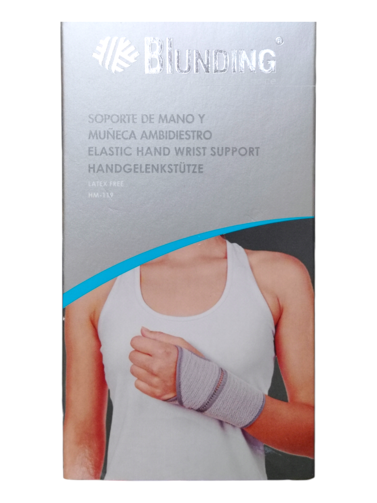 Soporte de Mano | Muñequera Ambidiestra | Blunding | Talla S y XL
