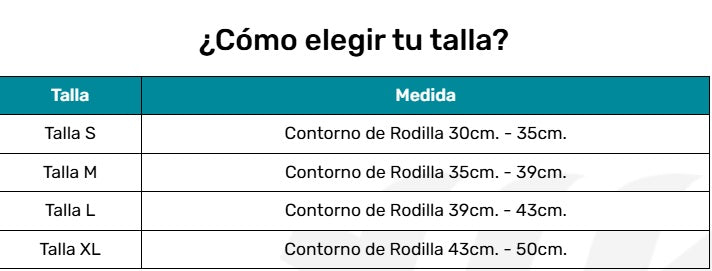 Rodillera con Orificio Rotuliano | Blunding | S
