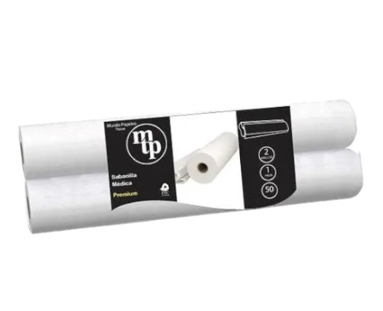 Sabanilla Camilla Medica 2 x 50Mts Prepicada Pack 2 unidades
