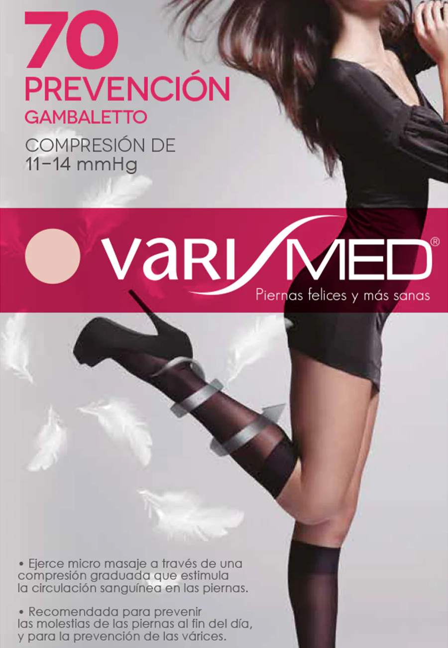 Mini Media Varimed Gambaletto 70 | Compresion Graduada 11-14 mmhg