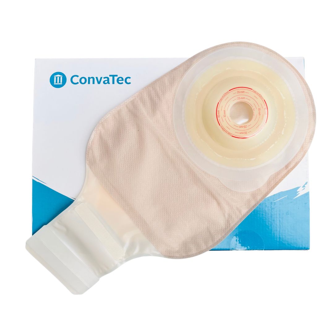 Bolsa de Ostomía Esteem® Flex Convexa | 1 Pieza | V1 Recortable 20–43 mm | ConvaTec | Código 421615 | 1 Unidad
