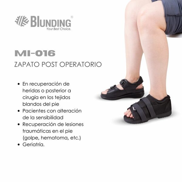 Zapato Post Operatorio | Blunding