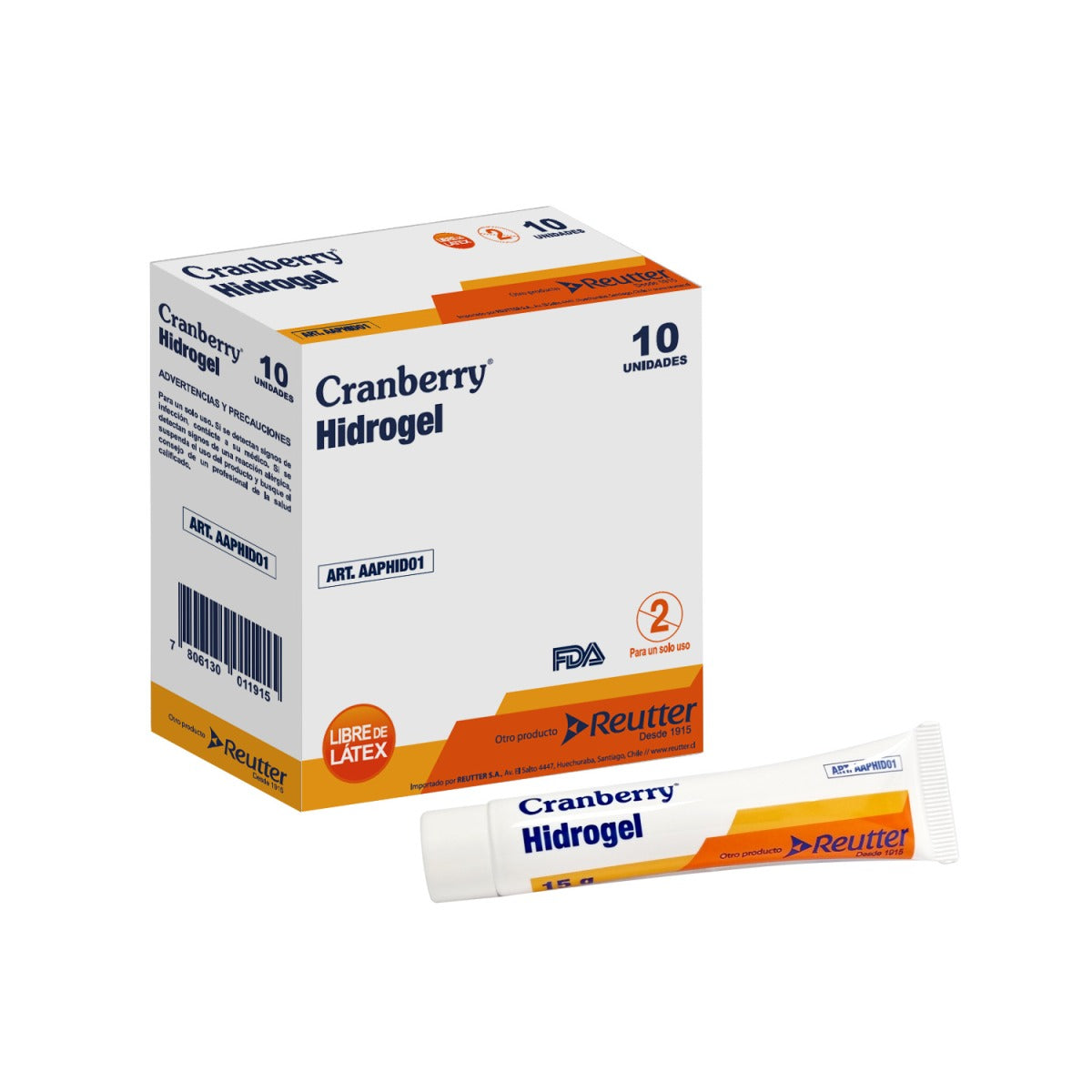Apósito Hidrogel |Tubo 15gr | Cranberry
